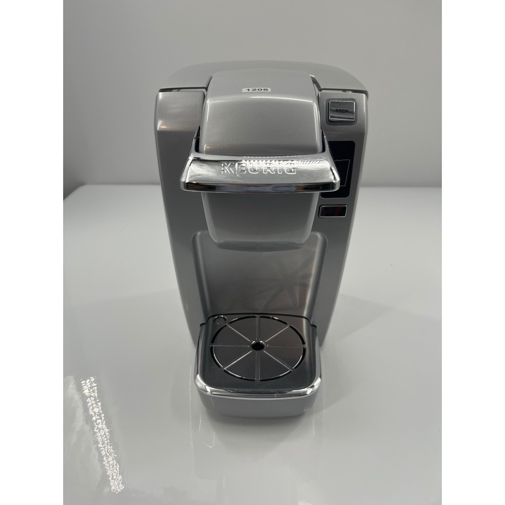 Keurig K15 Classic Series Single Serve K-Cup Pod Coffee Maker Silver Compact